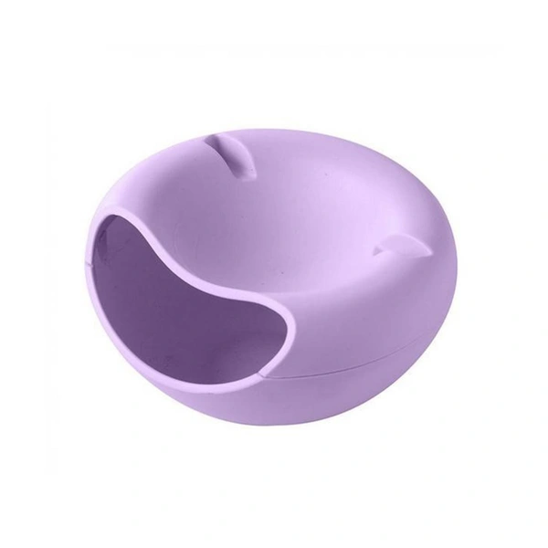 0250 Pista Nut Fruit Platter Serving Bowl With Mobile Phone Holder by HomeFast - 0.8 kgs, India
