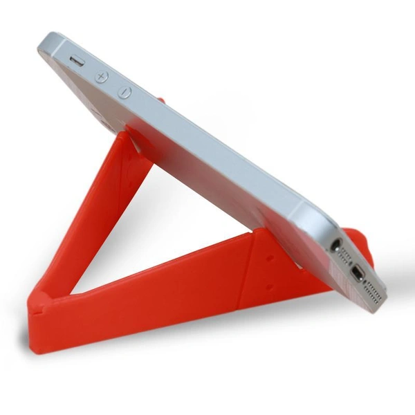 0288 Universal Phone Stand Foldable V Shape Mobile Mount Stand Holder Bracket (Random Color) - 0.048 kgs, India