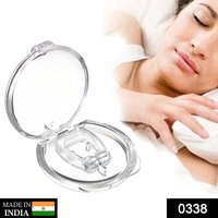 0338 Snore Free Nose Clip (Anti Snoring Device) - 1pc - 0.035 kgs, India