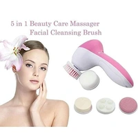 0340 -5-in-1 Smoothing Body & Facial Massager (Pink) - 0.171 kgs, China