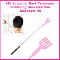 0345 Scratcher Back Telescopic Scratching Backscratcher Massager Kit - 0.05 kgs, China