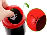 0537 Car dustbin Garbage, Mini Car Trash Can, Small Automatic Portable Trash Can for Car, Home, Office. - 0.32 kgs, India