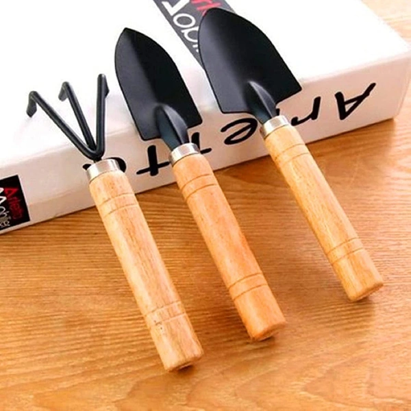 0541 Small sized Hand Cultivator, Small Trowel, Garden Fork (Set of 3) - 0.09 kgs, China