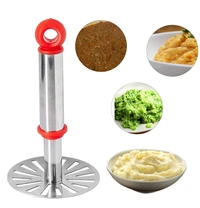 0586 Stainless Steel Potato Masher, PauBhaji Masher - 0.075 kgs, India