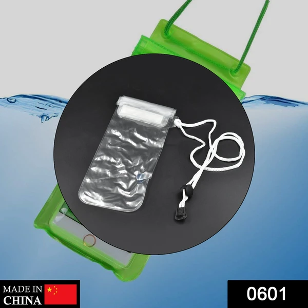 0601 Waterproof Mobile Pouch (6.2 inch , Random Colour) - China, 0.063 kgs