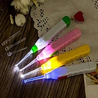 0611 LED Flashlight Earpick with Tweezer - 0.06 kgs, China
