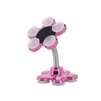 0637A Phone Holder, 360°Rotatable Phone Stand Multi-Function Double-Sided Suction Cup Mobile Phone Holder - 0.082 kgs, China