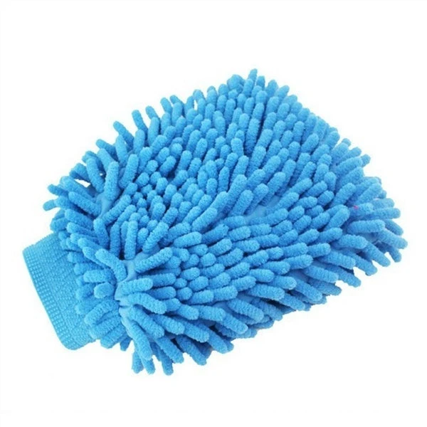 0711 Single sided microfiber hand glove duster (loose packing) - China, 0.059 kgs