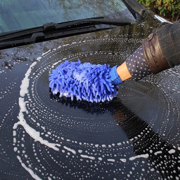 0711 Single sided microfiber hand glove duster (loose packing) - 0.059 kgs, China