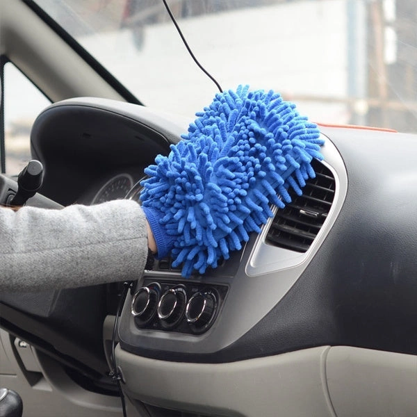 0711 Single sided microfiber hand glove duster (loose packing) - 0.059 kgs, China