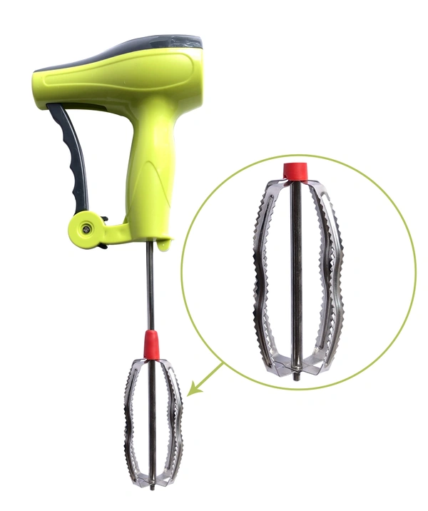 0723 Power-Free Manual Hand Blender With Stainless Steel Blades - 0.455 kgs, India