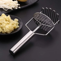 0750_Stainless Steel Hand Masher (Mash for Dal/Vegetable/Potato/Baby Food/pav bhaji - 0.505 kgs, India