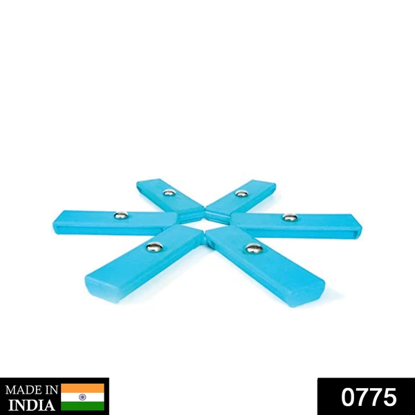 0775 Foldable Non-Slip Heat Resistant Kitchen Hotmat - India, 0.08 kgs