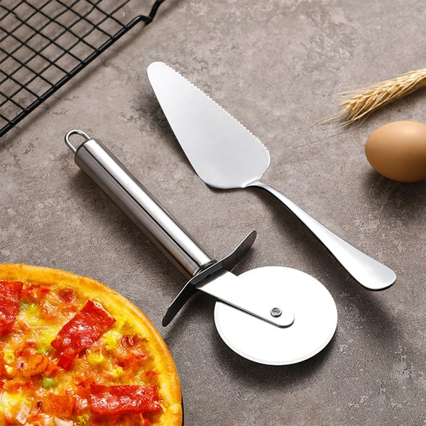 0831 Stainless Steal Pizza Cutter and for Sandwiches Pastry - 0.064 kgs, India