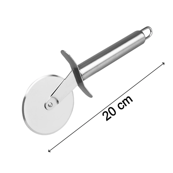 0831 Stainless Steal Pizza Cutter and for Sandwiches Pastry - 0.064 kgs, India