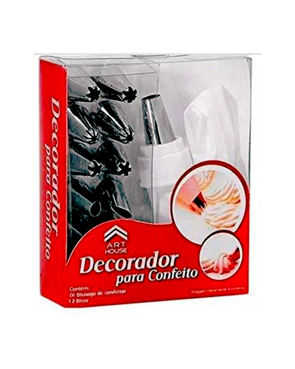 0836 12 Piece Cake Decorating Set of Measuring Cup Oil Basting Brush - China, 0.084 kgs
