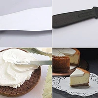 0844 Stainless Steel Palette Knife Offset Spatula for Spreading and Smoothing Icing Frosting of Cake 12 Inch - 0.08 kgs, India