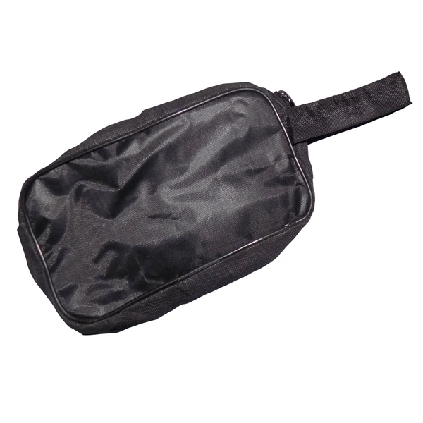 0846 Portable Travel Hand Pouch/Shaving Kit Bag for Multipurpose Use (Black) - 0.156 kgs, China