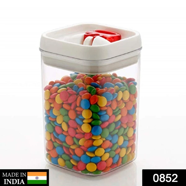 0852 Airtight Kitchen Container with Flip Lock for Multipurpose Use (400 ml) - India, 0.127 kgs