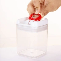 0852 Airtight Kitchen Container with Flip Lock (400 ml) - 0.127 kgs, India