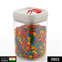 0853 Airtight Kitchen Container with Flip Lock for Multipurpose Use (500 ml) - 0.147 kgs, India