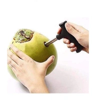 0854 Premium Quality Stainless Steel Coconut Opener Tool/Driller with Comfortable Grip - 0.122 kgs, India