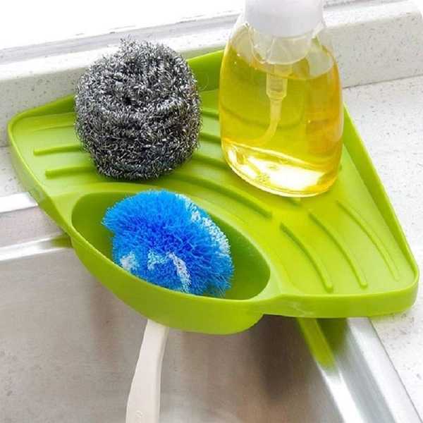 0861h Corner Sink Strainer For Draining Kitchen Waste In Sinks And Wash Basins. - 0.41 kgs, India