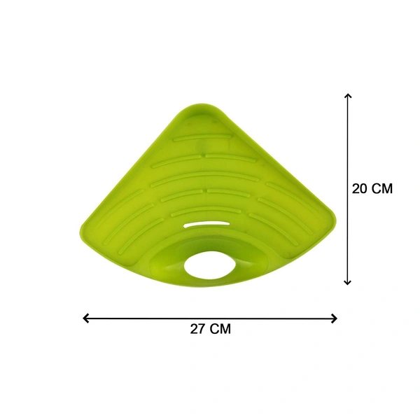 0861h Corner Sink Strainer For Draining Kitchen Waste In Sinks And Wash Basins. - 0.41 kgs, India