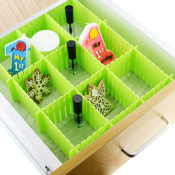 1079 Adjustable Drawer Organizer and Kitchen Board Divider - 0.215 kgs, India