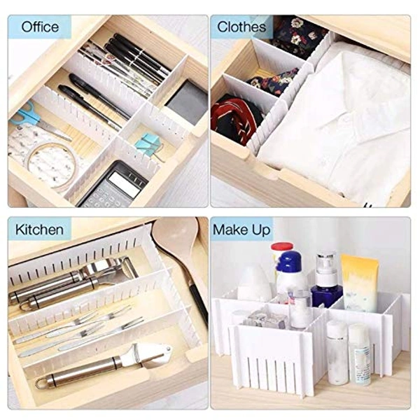 1079 Adjustable Drawer Organizer and Kitchen Board Divider - 0.215 kgs, India