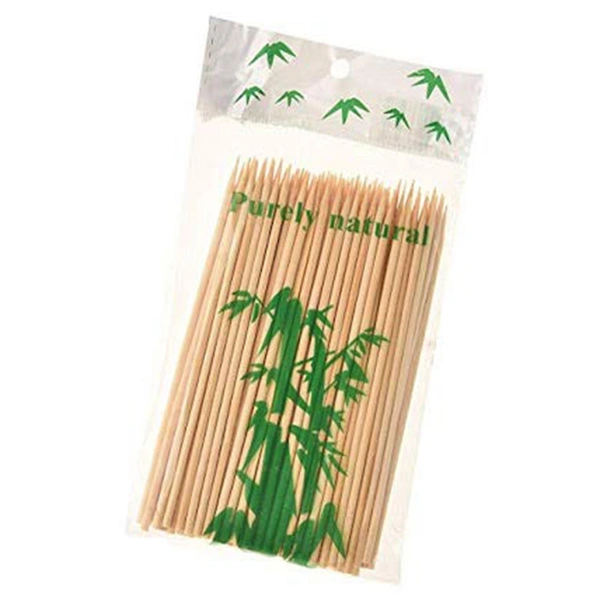 1116 Natural Bamboo Wooden Skewers/BBQ Sticks for Barbeque and Grilling - 0.08 kgs, China
