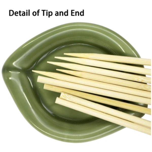 1116 Natural Bamboo Wooden Skewers/BBQ Sticks for Barbeque and Grilling - 0.08 kgs, China