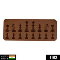 1162 Silicone Chocolate Chess Shaped Mould - 16 Cavity - 0.09 kgs, China