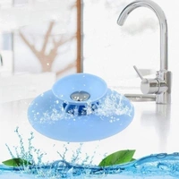 1163 Creative 2-in-1 Silicone Sewer Sink Sealer Cover Drainer (multicolour) - 0.07 kgs, China