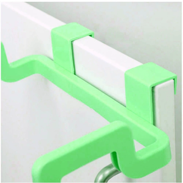 1168 Kitchen Plastic Garbage Bag Rack Holder ( Green Color ) - 0.24 kgs, India