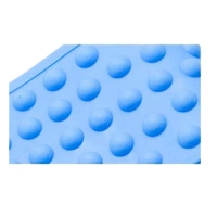 1302 Silicone Body Back Scrubber Double Side Bathing Brush for Skin Deep Cleaning, Scrubber Belt - 0.22 kgs, China