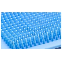 1302 Silicone Body Back Scrubber Double Side Bathing Brush for Skin Deep Cleaning, Scrubber Belt - 0.22 kgs, China