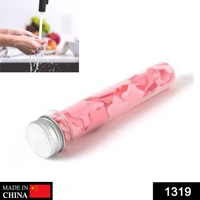 1319 Portable Hand Washing Bath Flower Shape Paper Soap Strips In Test Tube Bottle - 0.035 kgs, China