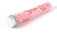 1319 Portable Hand Washing Bath Flower Shape Paper Soap Strips In Test Tube Bottle - 0.035 kgs, China
