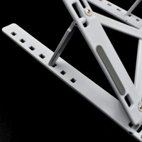 1320 Adjustable Laptop Stand Holder with Built-in Foldable Legs and High Quality Fibre - 0.115 kgs, China