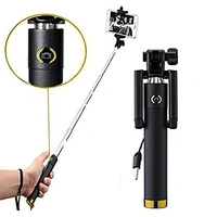 1347 Selfie Sticks Box with Aux Wire for All Smart Phones - 0.144 kgs, China
