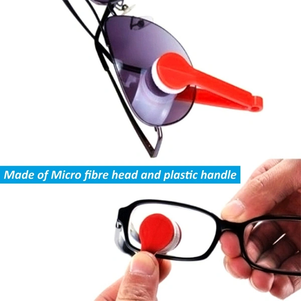 1353 Mini Sun glasses Eyeglass Microfiber Spectacles Cleaner (With Card) - 0.044 kgs, China