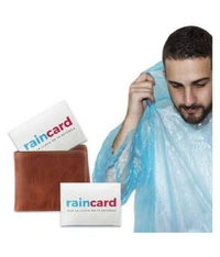 1425 Waterproof Rain Poncho with Drawstring Hood Pocket - China, 0.03 kgs