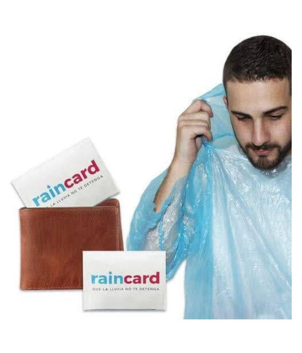 1425 Waterproof Rain Poncho with Drawstring Hood Pocket - China, 0.03 kgs