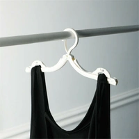 1432 Portable & Foldable Multicolor Plastic Hangers (1pc) - 0.05 kgs, India