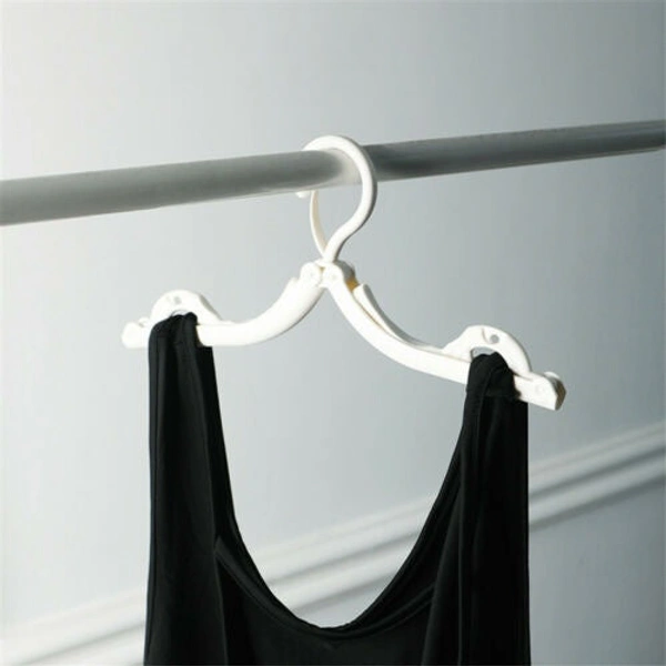1432 Portable & Foldable Multicolor Plastic Hangers (1pc) - 0.05 kgs, India