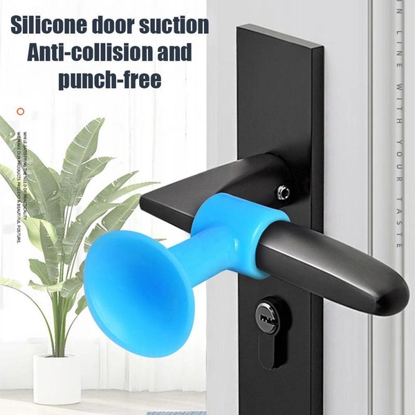 1442 Door Stopper Mini Anti-Collision Silicone Door Handle Crash Pad - China, 0.026 kgs
