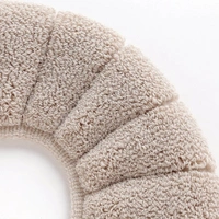 1458 Winter Comfortable Soft Toilet Seat Mat Cover Pad Cushion Plush - 0.41 kgs, China