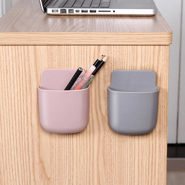 1487 Wall Mounted Storage Case with Mobile Phone Charging Holder(4pc) - 0.41 kgs, India