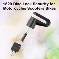 1529 Disc Lock Security for Motorcycles Scooters Bikes - 0.105 kgs, China